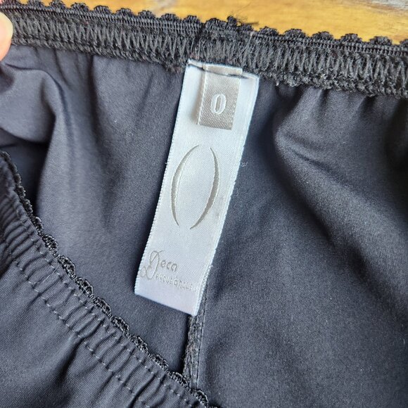 Deca De Vous A Nous Made in France Jersey Lagenlook Cropped Pant Elastic Waist - Picture 6 of 13